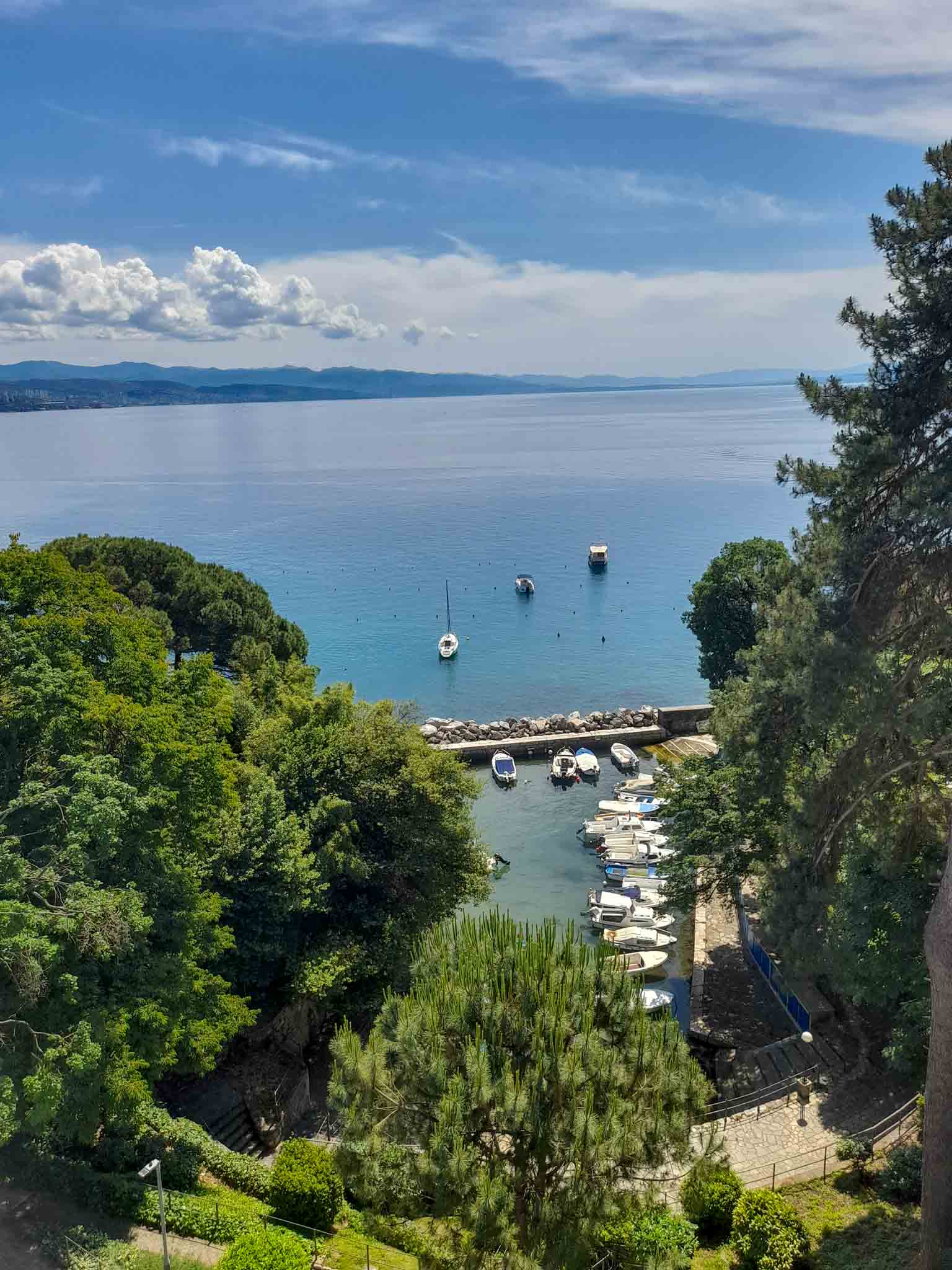 Opatija – Tengerparti lakás liftes villában