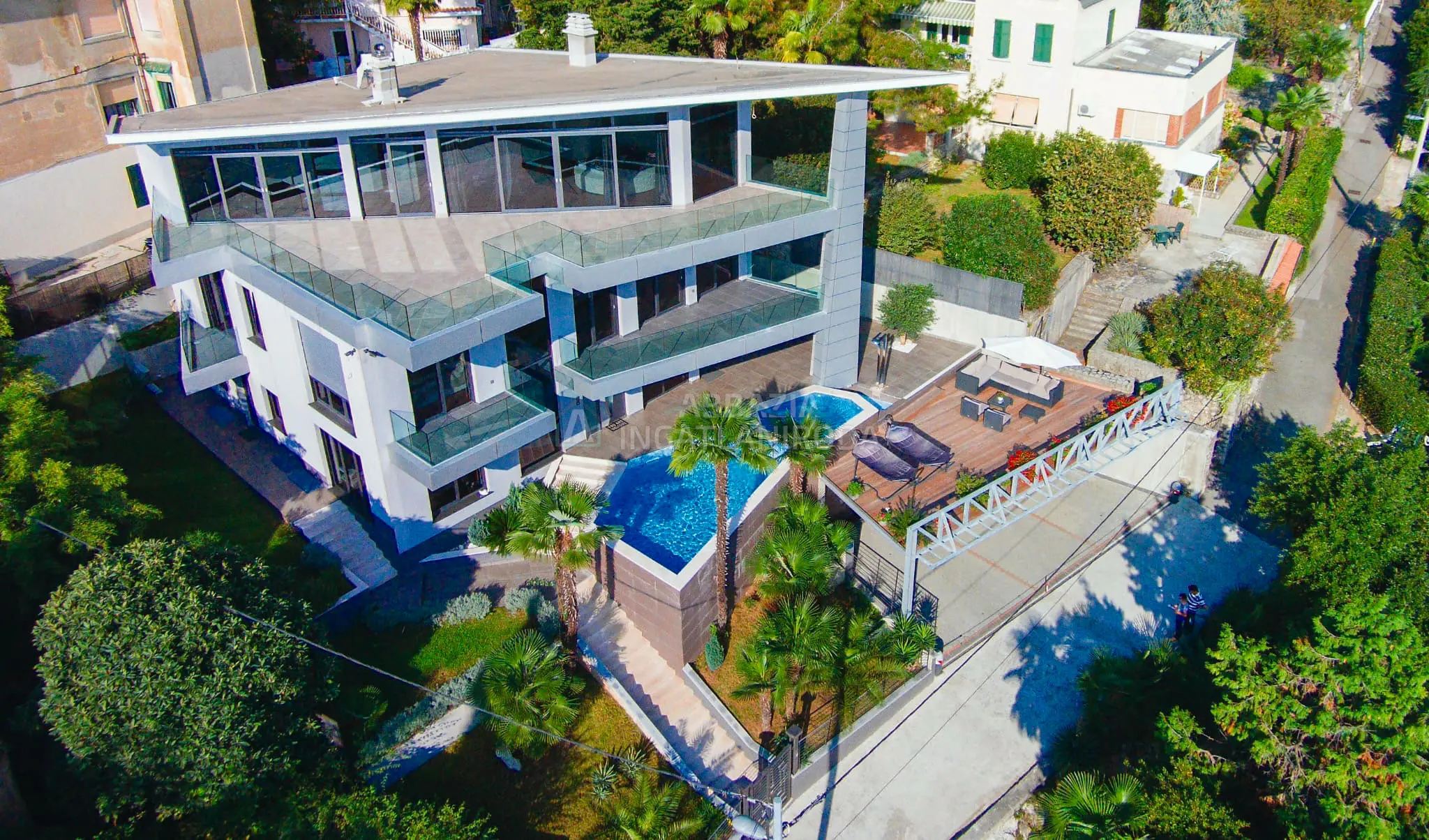 Opatija – Önálló luxusvilla medencével