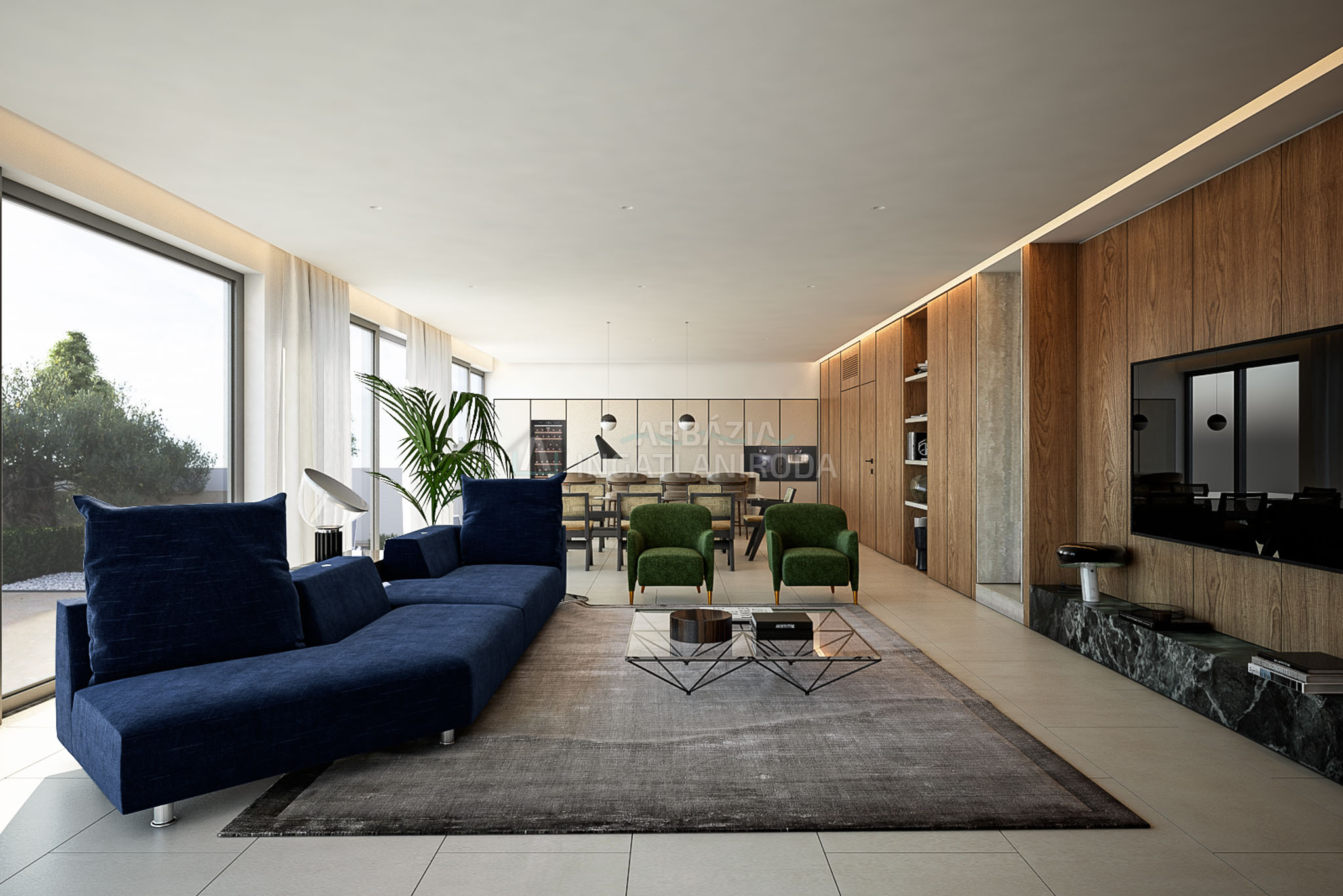 Luxus villa Punat városában panorámás tengeri kilátással