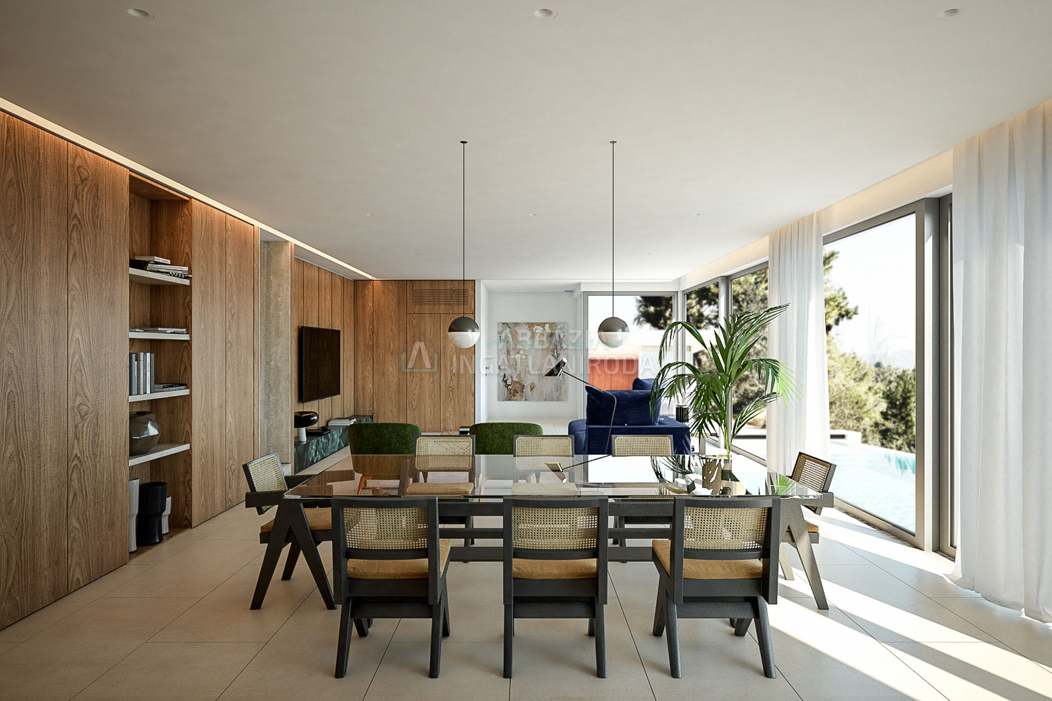 Luxus villa Punat városában panorámás tengeri kilátással