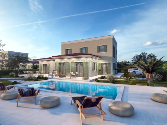Tar – Új építésű luxus villa medencével