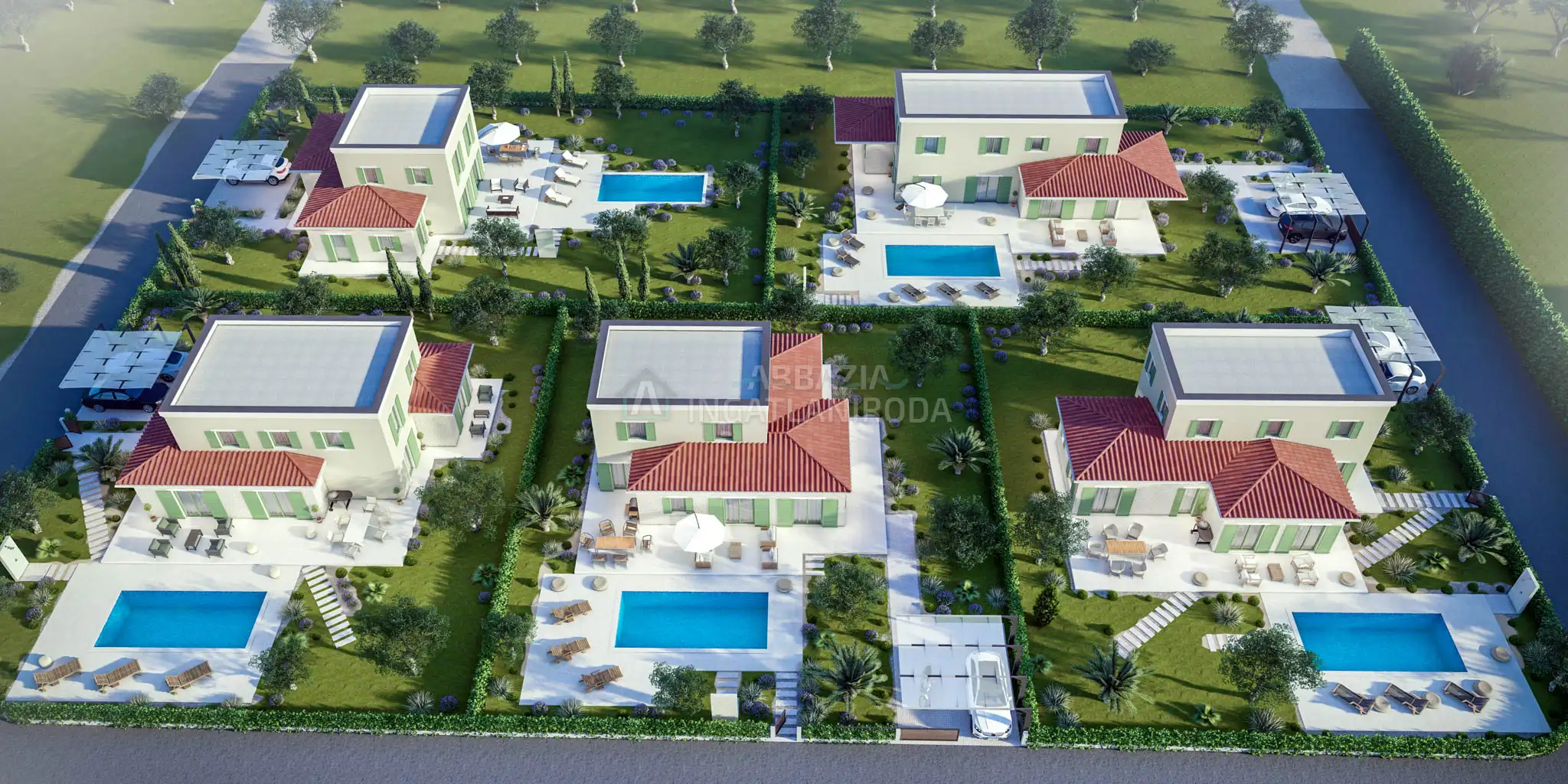 Tar – Luxus villa medencével