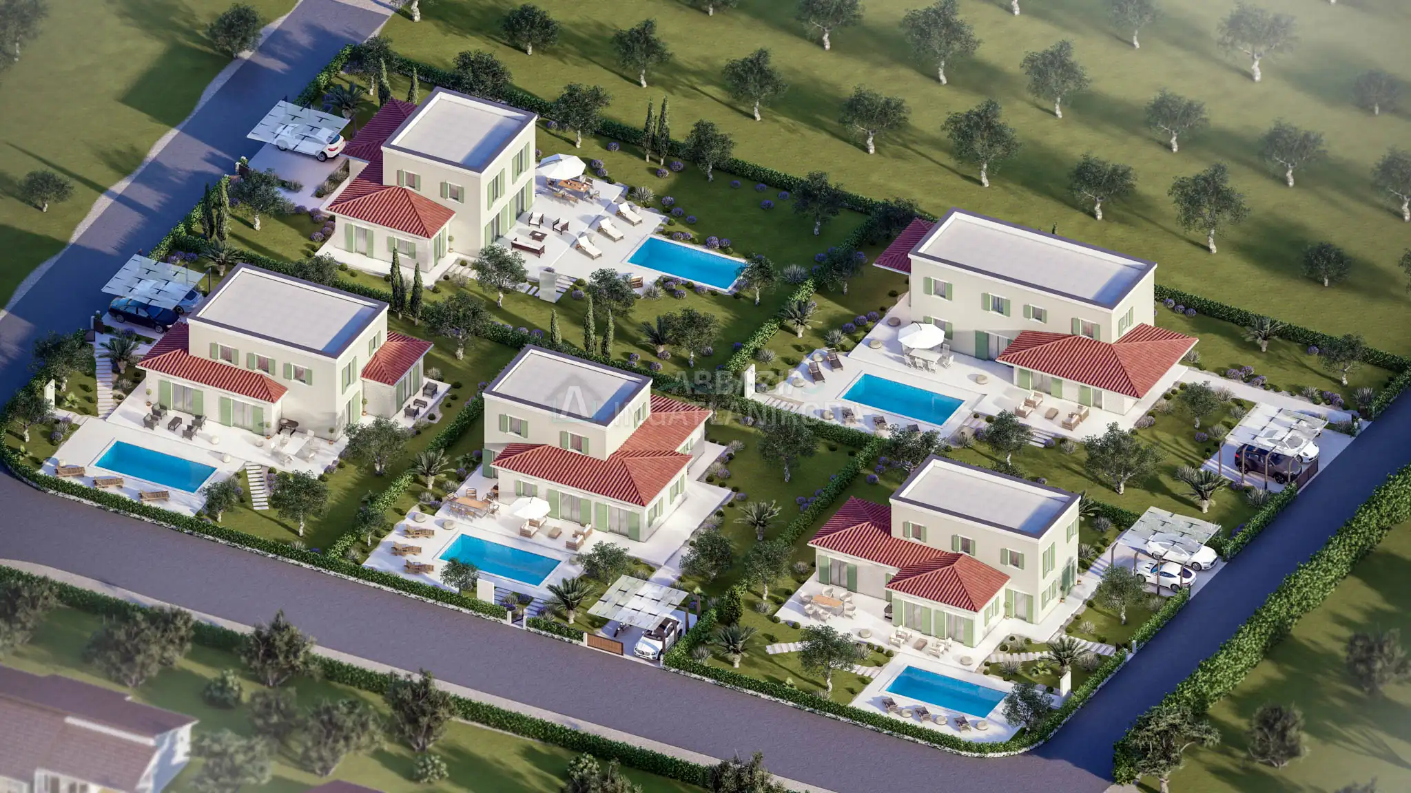 Tar – Luxus villa medencével