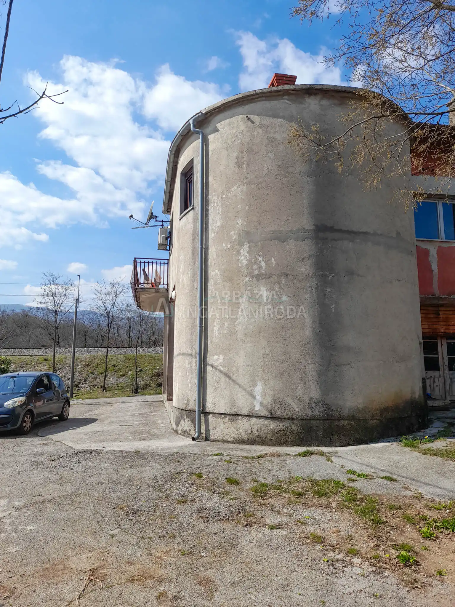 Matulji – Tengeri panorámás ház, ingatlanfejlesztési projektre alkalmas telekkel