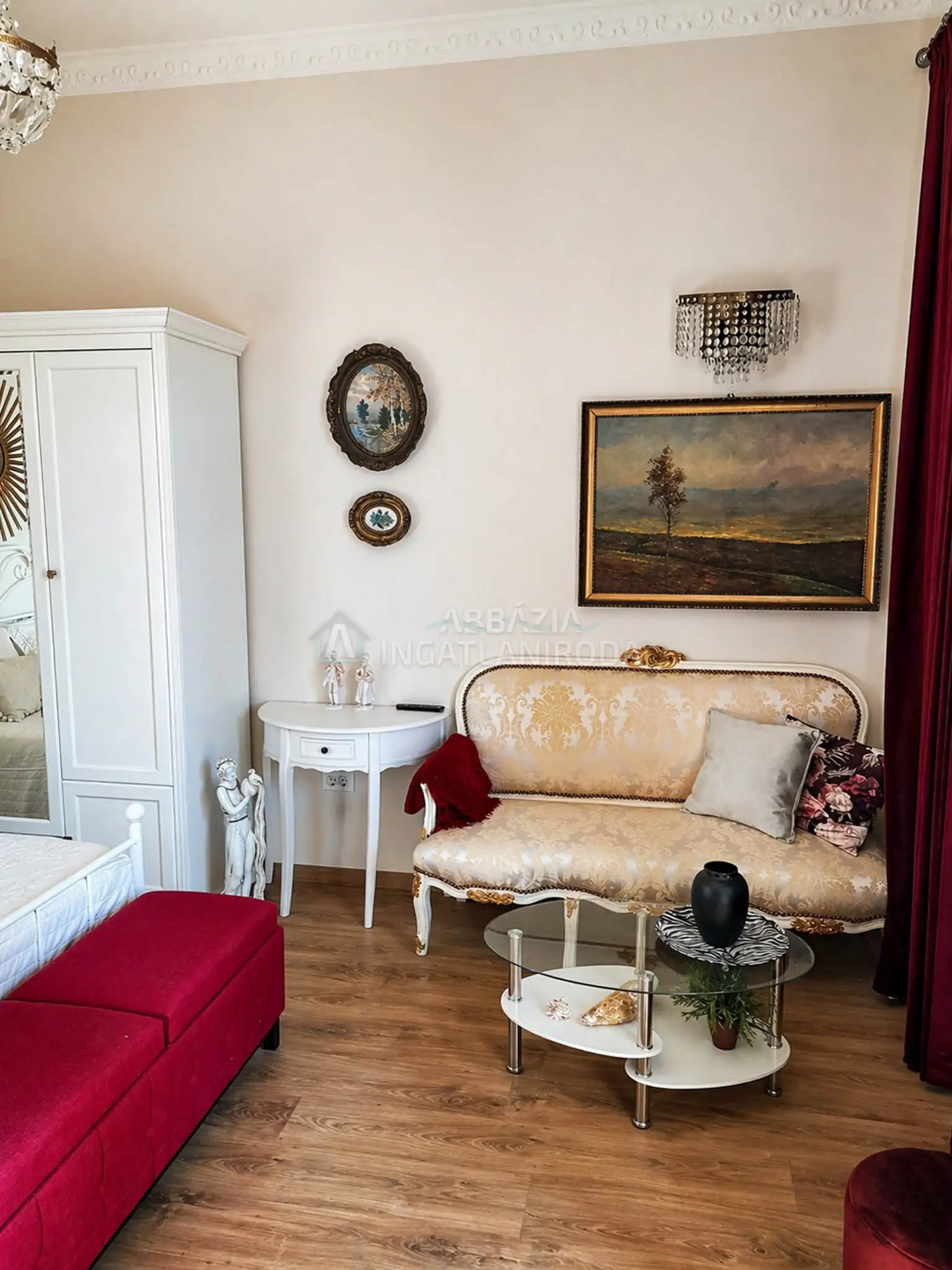 Opatija – Tengeri panorámás apartman villaépületben, saját terasszal