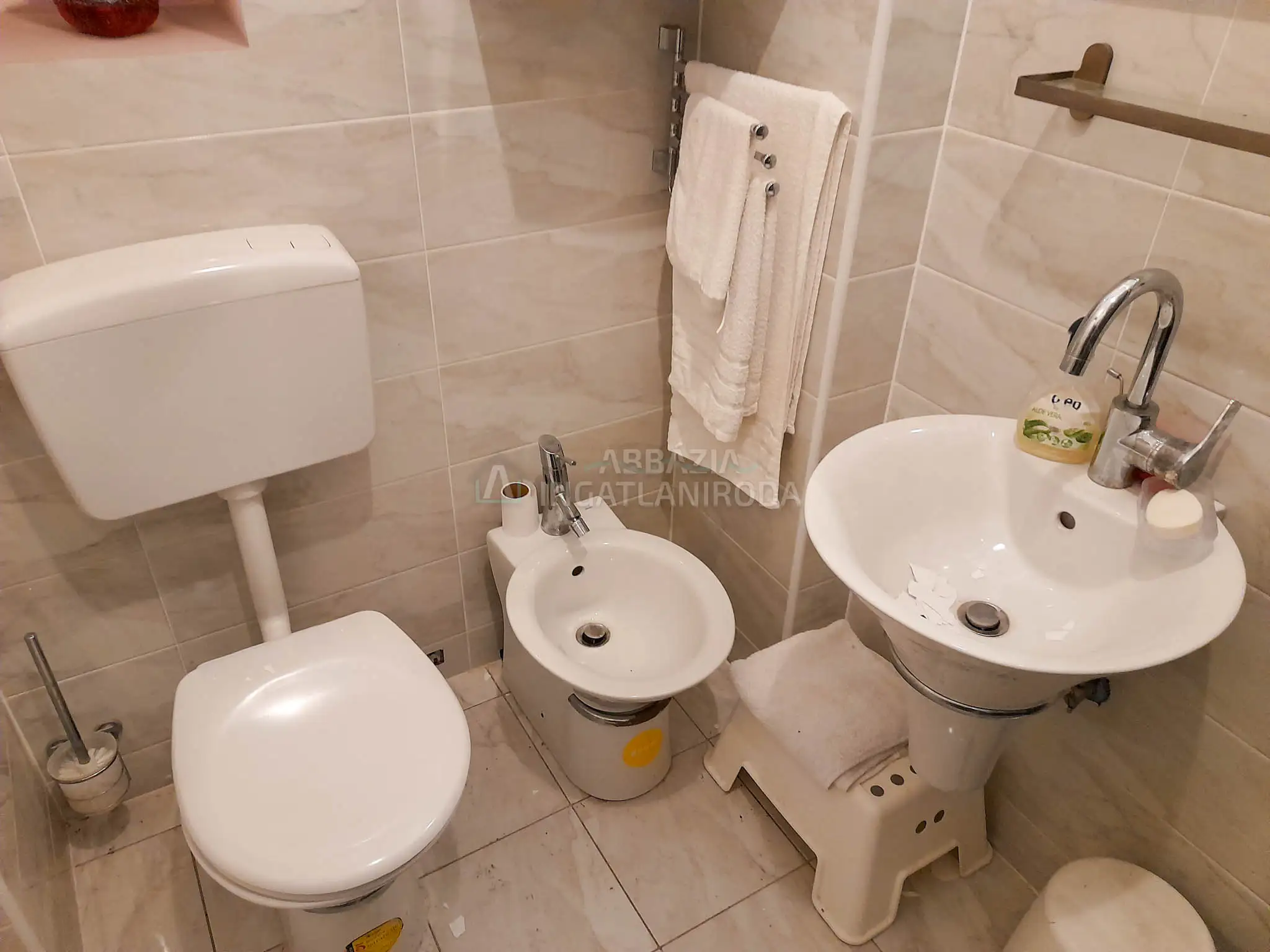 Opatija – Tengeri panorámás apartman villaépületben, saját terasszal
